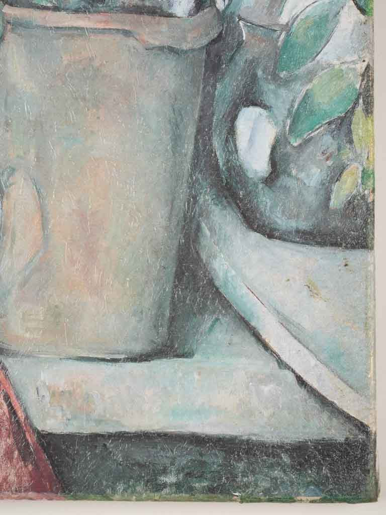 Study of Cezanne's 'Potted Plants' 1890 - 25½" x 17¾"