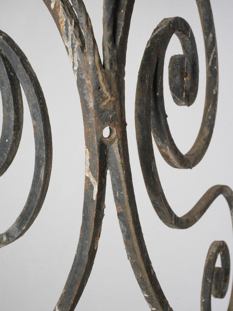 Classic French balcony-style shelves  