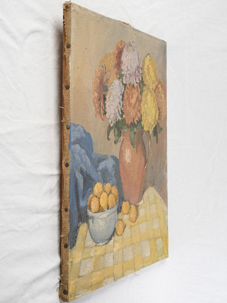 Classic loose brushstroke wall piece