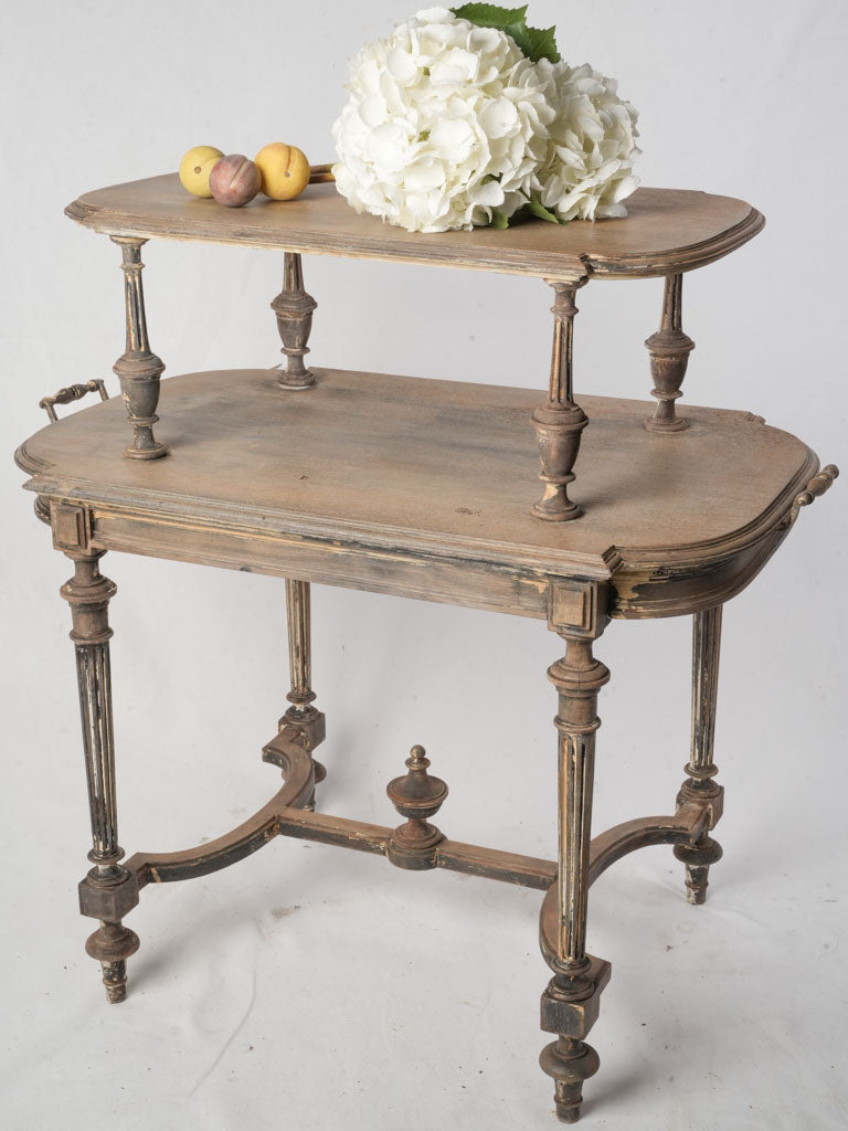 Gracefully architectural French tea table  