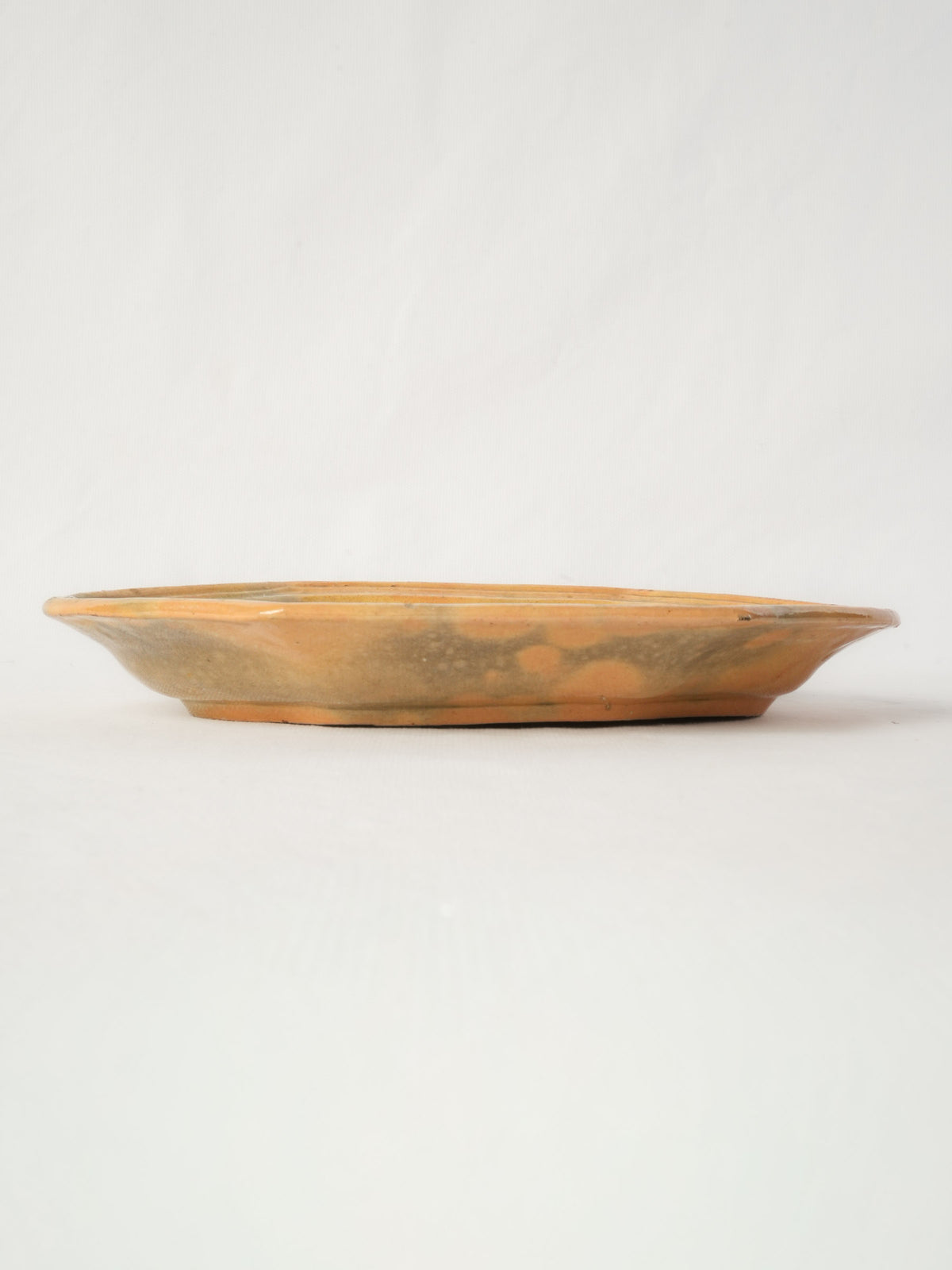 1950s Pottery Dish by Siméon Roussin with Handwritten Alexandre Dumas Quote - 10¼"