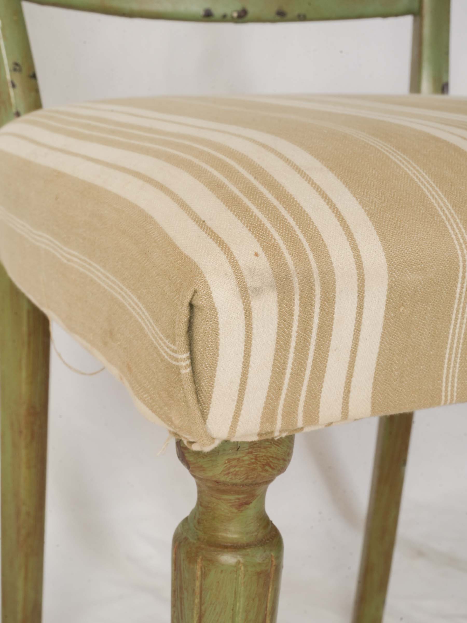 Set of Six French Country Dining Chairs, 1950s