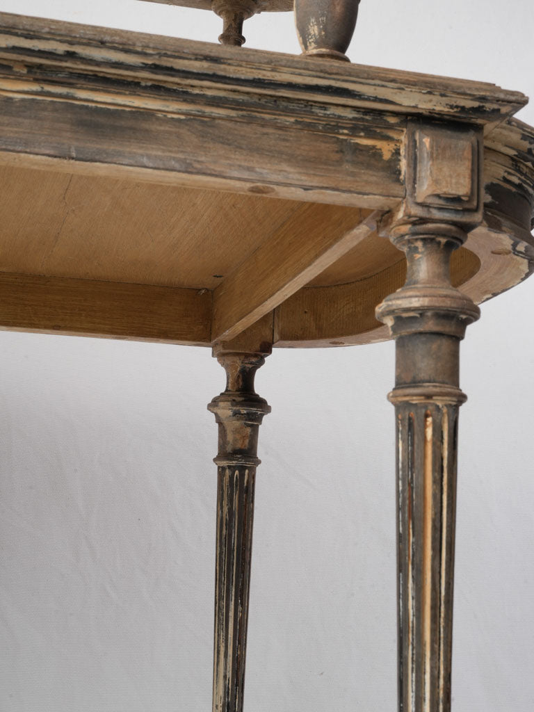 Beautifully aged French tea table  