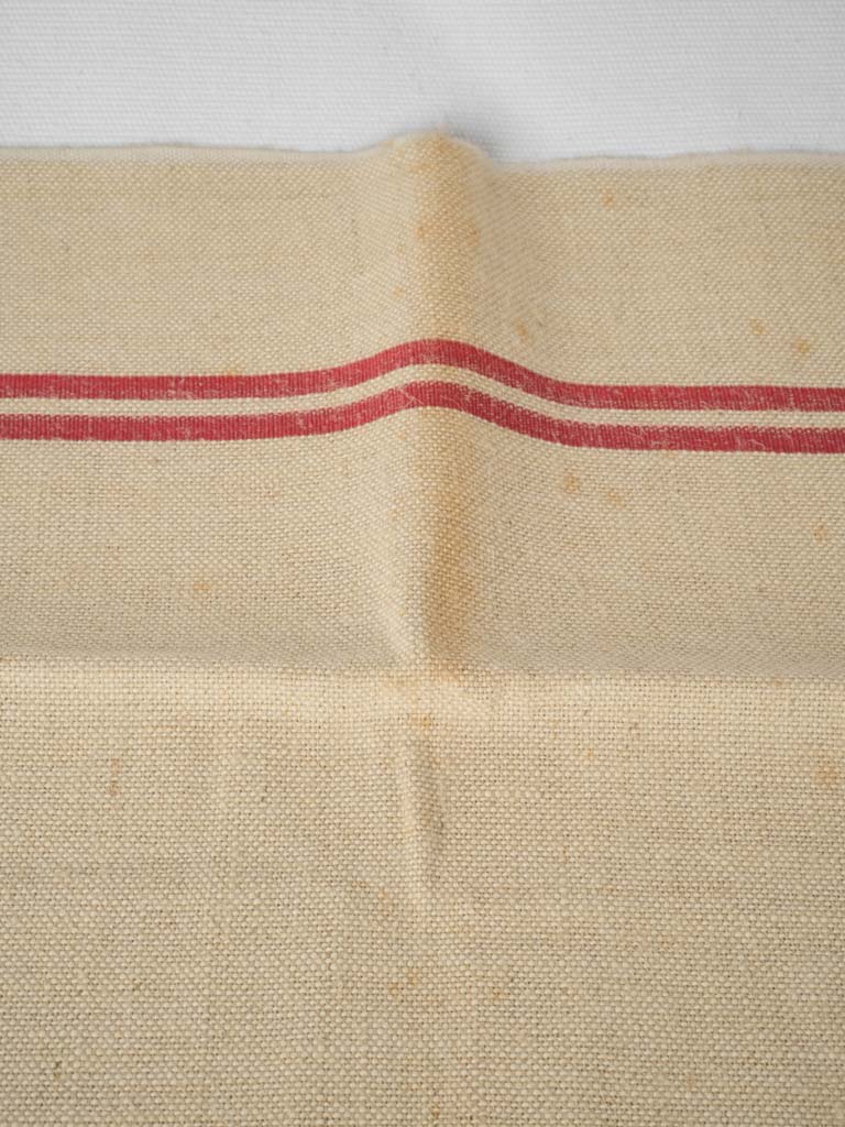 Artisan-crafted French monogrammed tea towels