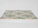 Artisanal Moroccan ceramic tiles - green