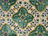 Handcrafted Moroccan ceramic tiles - yellow