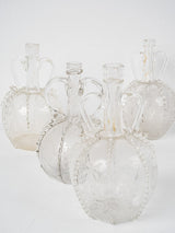 Antique Dutch blown-glass carafe set
