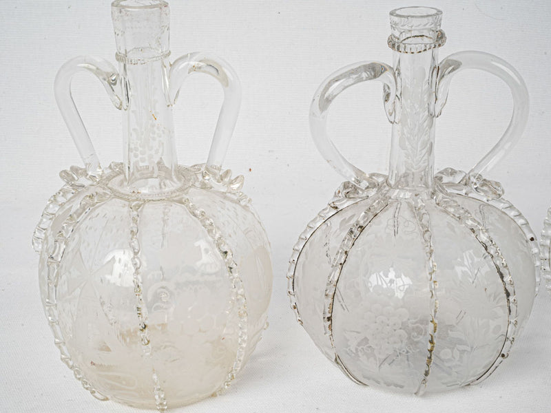 Artisanal Dutch glassware antiquities
