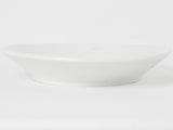 Large earthenware oval platter w/ white glaze 15¾" x 11"