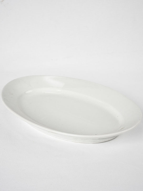 Antique Pillivuyt white porcelain platter