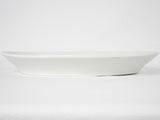 Large white oval porcelain platter - Pillivuyt 15¼"
