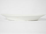 Vintage, French-crafted oval serving dish