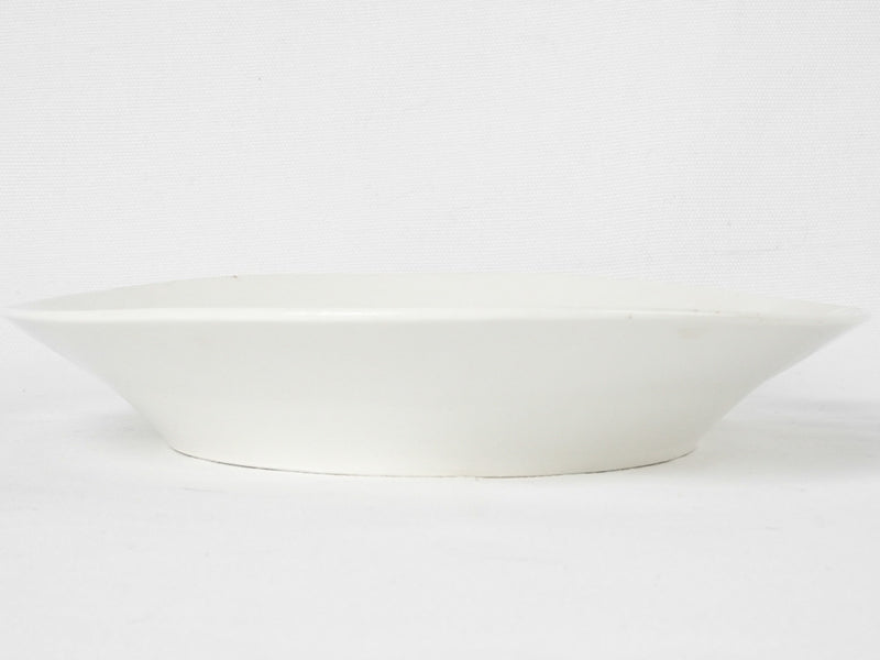 Classic, elegant porcelain tableware piece