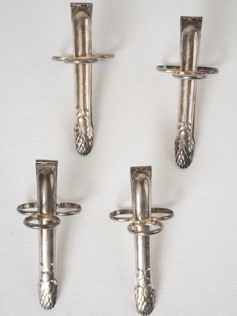 Classic style asparagus tongs silverware