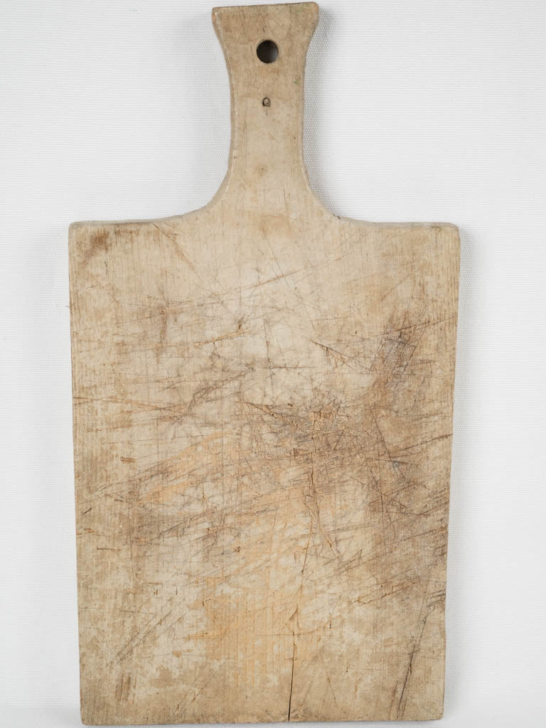 Timeless, rustic, French wooden chopping board