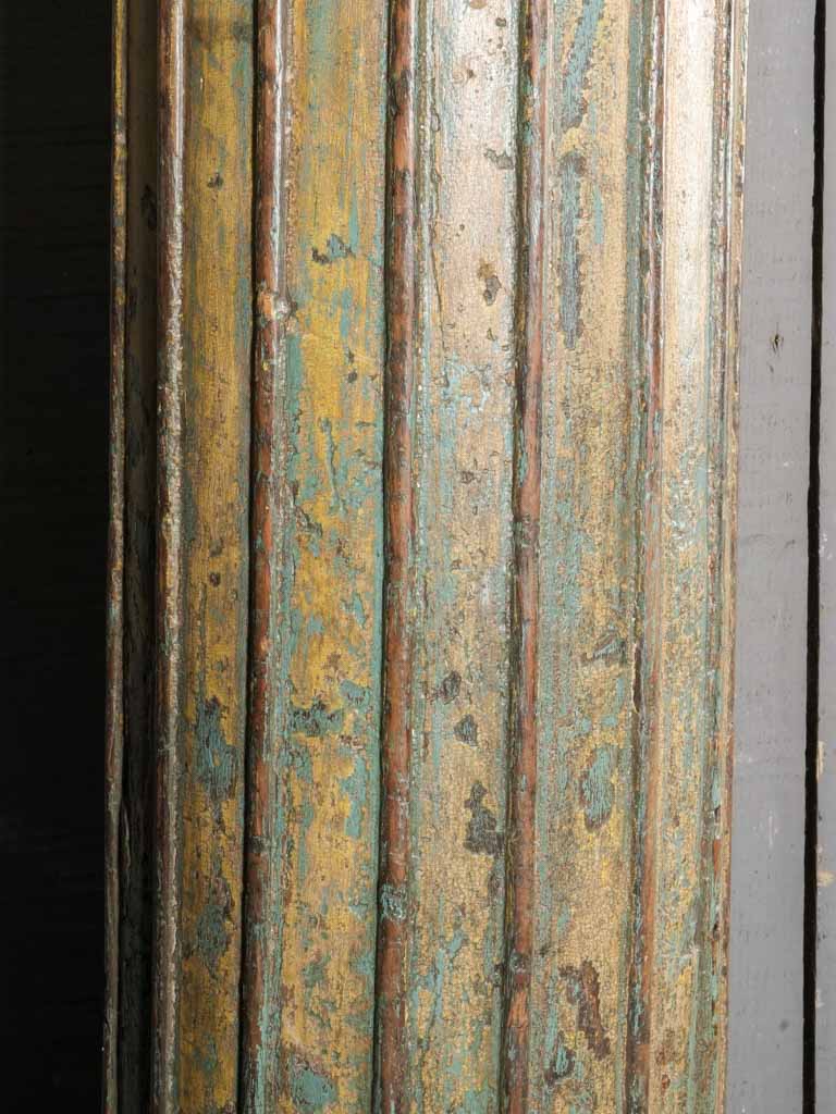 Original patina oak architectural columns