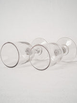 Timeless hand-crafted aperitif glass set