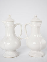 Vintage Emile Tessier vinegar & olive oil service