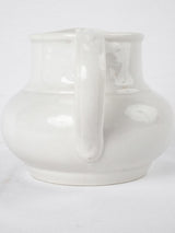 Antique French water pitcher - bathroom 5"