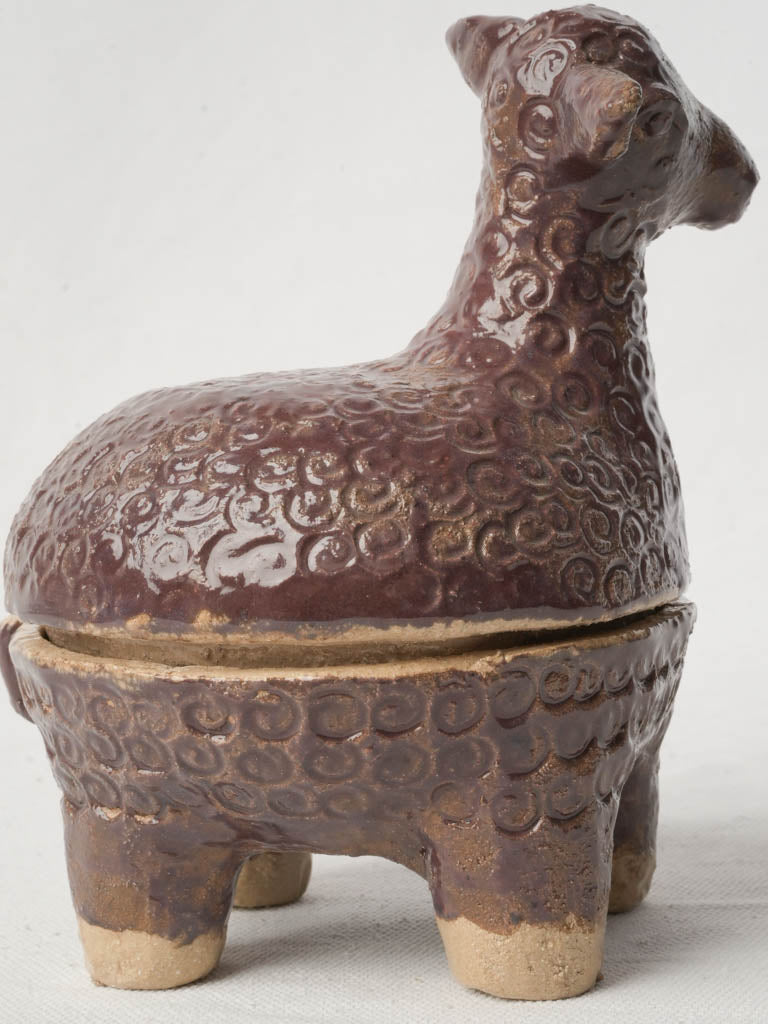 Contemporary naive lamb accessory  