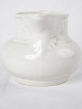 Antique French water pitcher - bathroom 5"