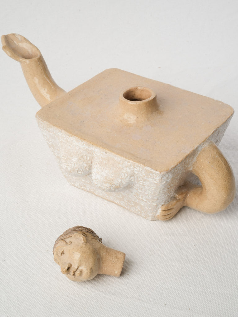 Handcrafted artistic teapot  