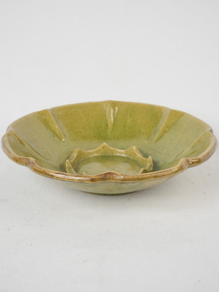 Classy French maroon melon tray