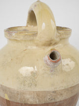 Vintage French pottery ewer