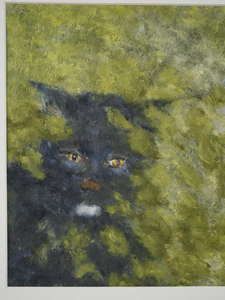 Small Contemporary Painting By Karibou  - Sauvage (Wild) - 14¼" x 14¼"