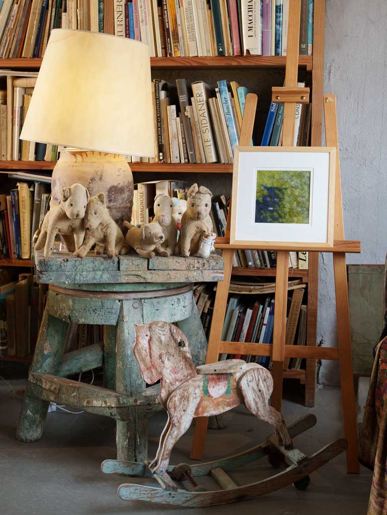 Small Contemporary Painting By Karibou  - Sauvage (Wild) - 14¼" x 14¼"