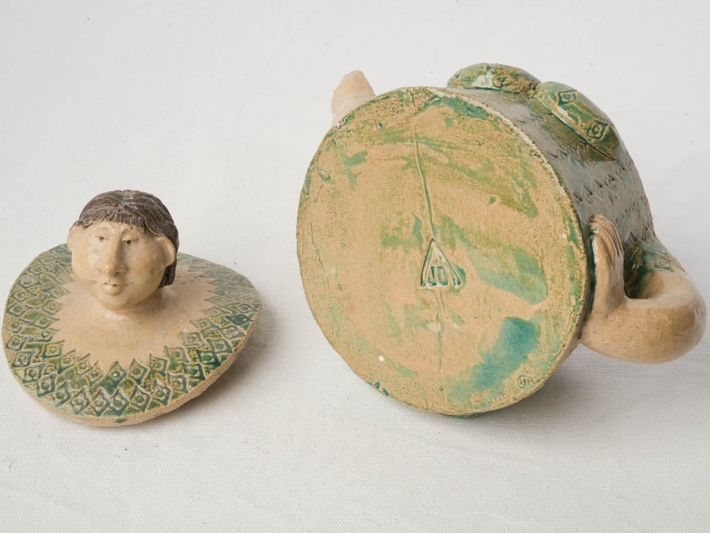 Folk-inspired French ceramic art  