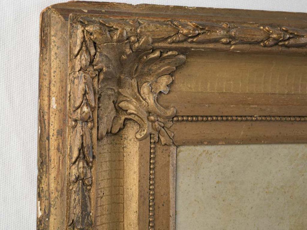 Timeworn marine landscape painting