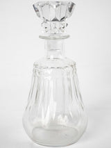 Antique Baccarat crystal decanter - 1900s Piccadilly 9¾"
