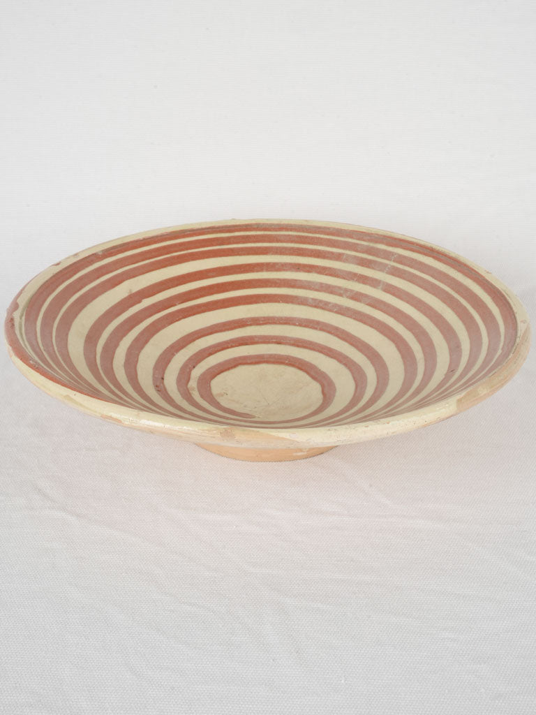Exceptional antique terracotta plate