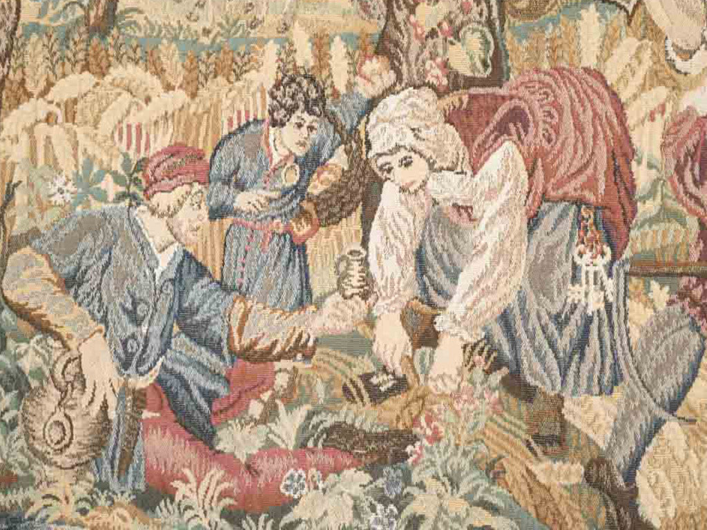 Classic detailed large-scale tapestry