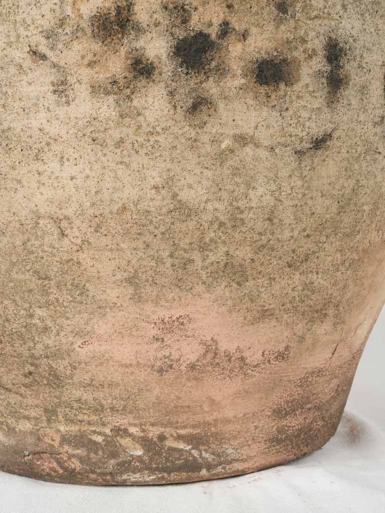 19th-Century Biot Terracotta Jar w/ Honey Glaze - 23¾"