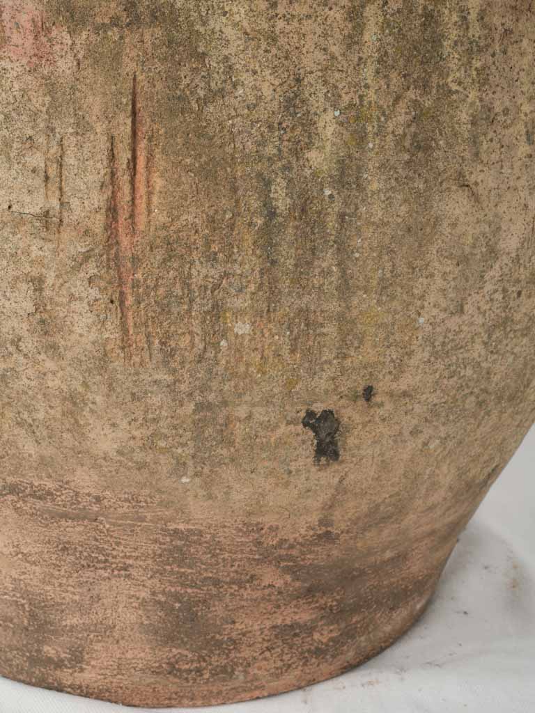 19th-Century Biot Terracotta Jar w/ Honey Glaze - 23¾"
