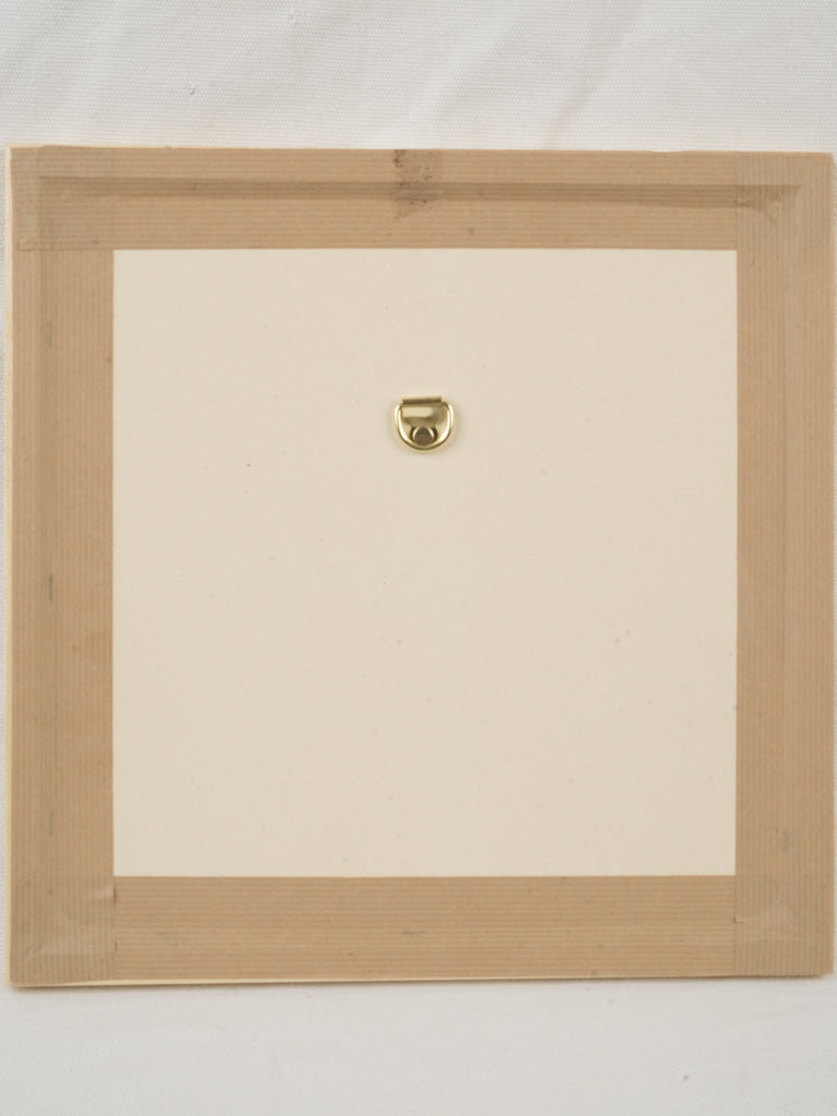 Small Contemporary Painting By Karibou - Une Surprise (A Suprise) - 13" x 13"