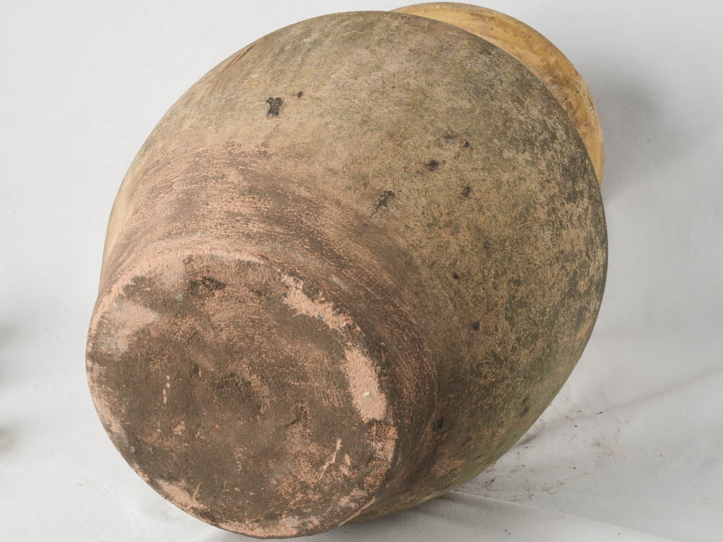 19th-Century Biot Terracotta Jar w/ Honey Glaze - 23¾"