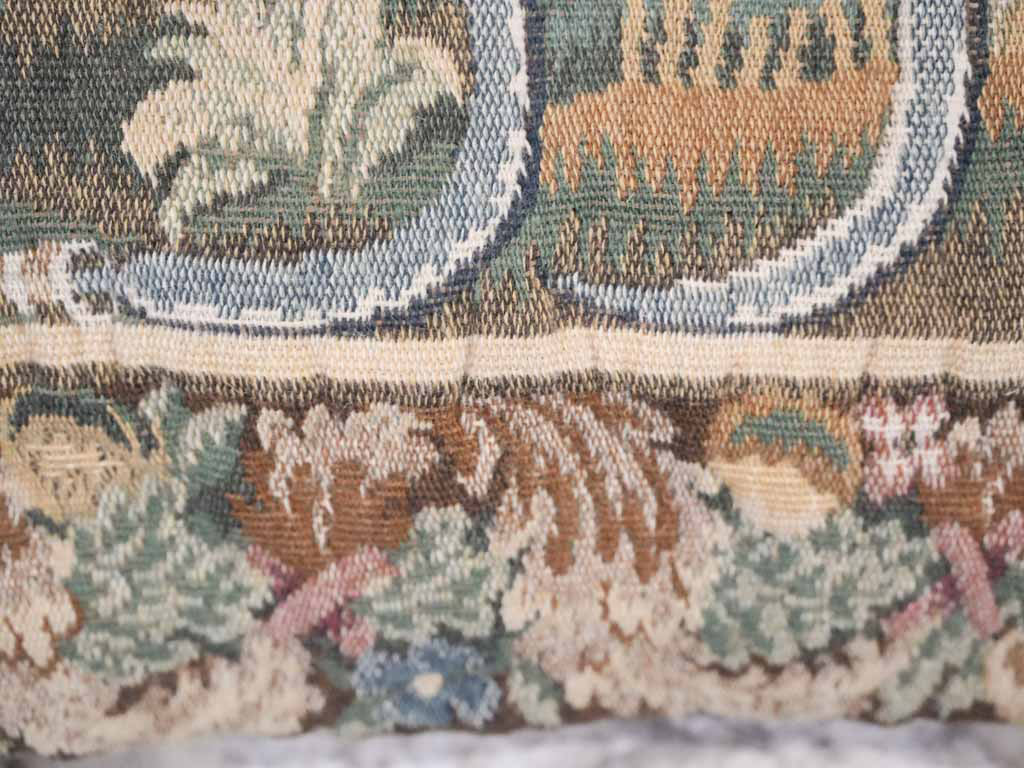 Timeless sage and ochre tapestry