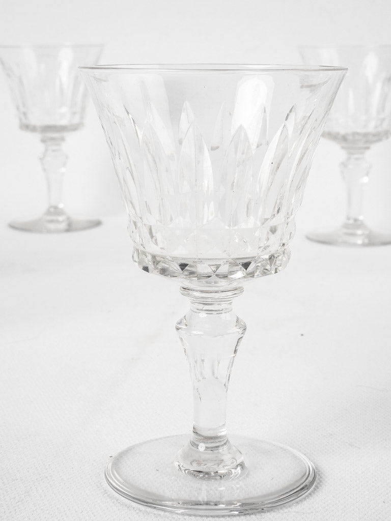 10 Baccarat crystal port glasses - Piccadilly