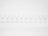 10 Baccarat crystal port glasses - Piccadilly