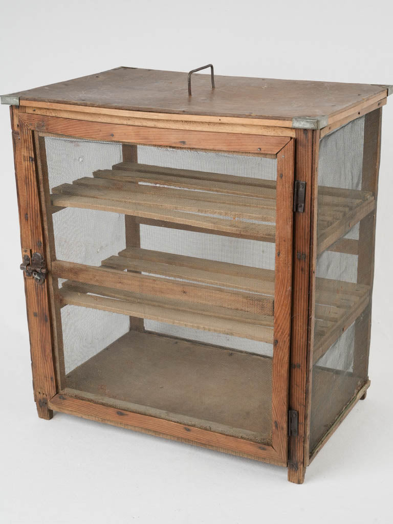 Rustic antique French food safe