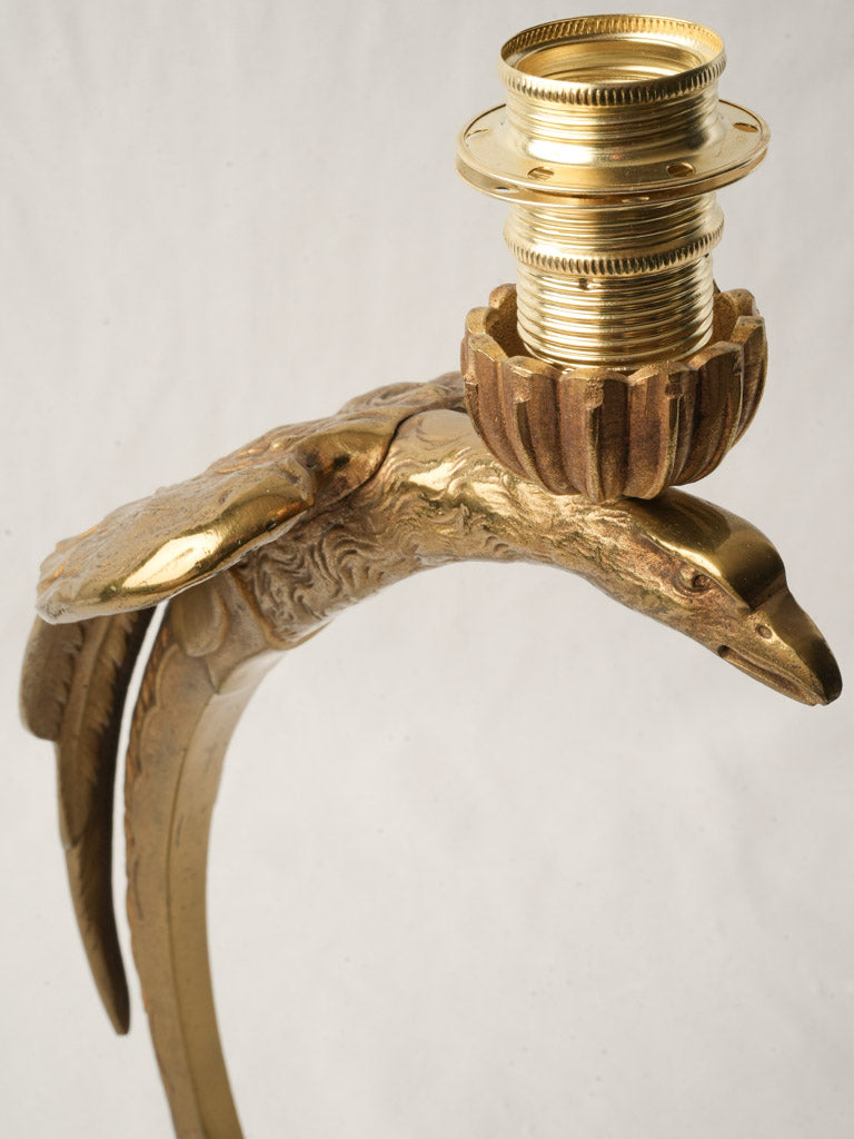 Textured Art Deco lamp  