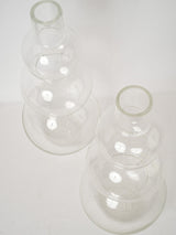 Artisanal Murano glass statement vases
