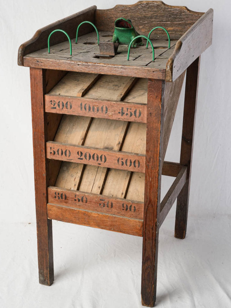 Early 20th Century French “Game of the Frog” (Jeu de la Grenouille) Tossing Game - 31½"
