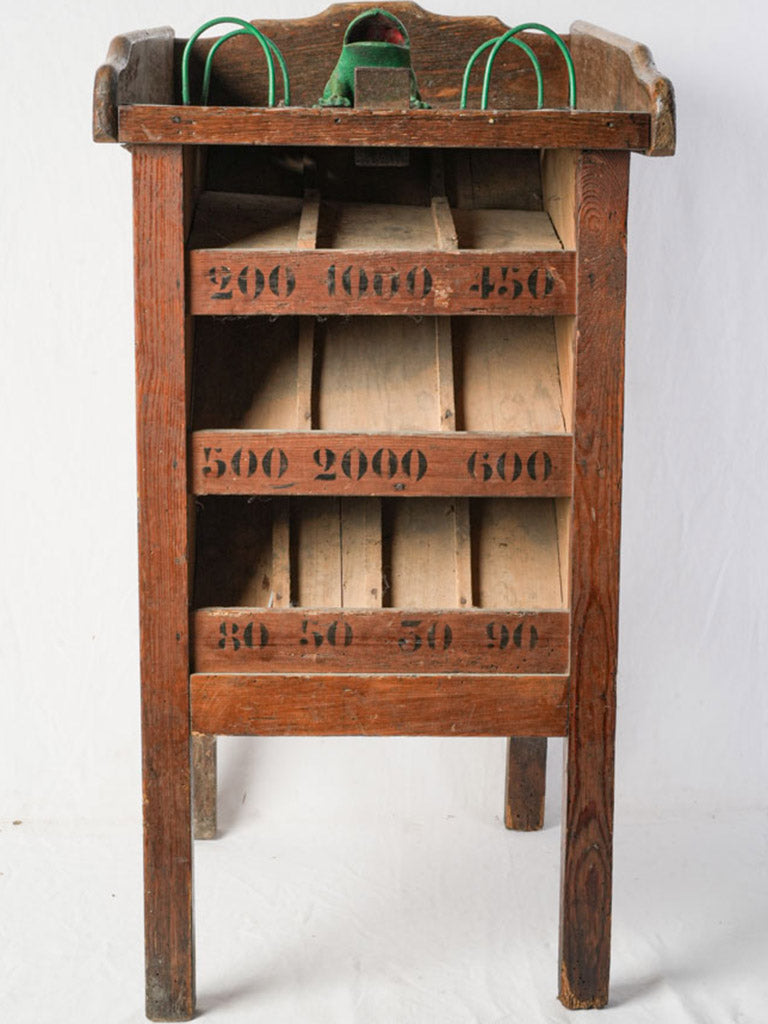 Rustic French jeu de la grenouille