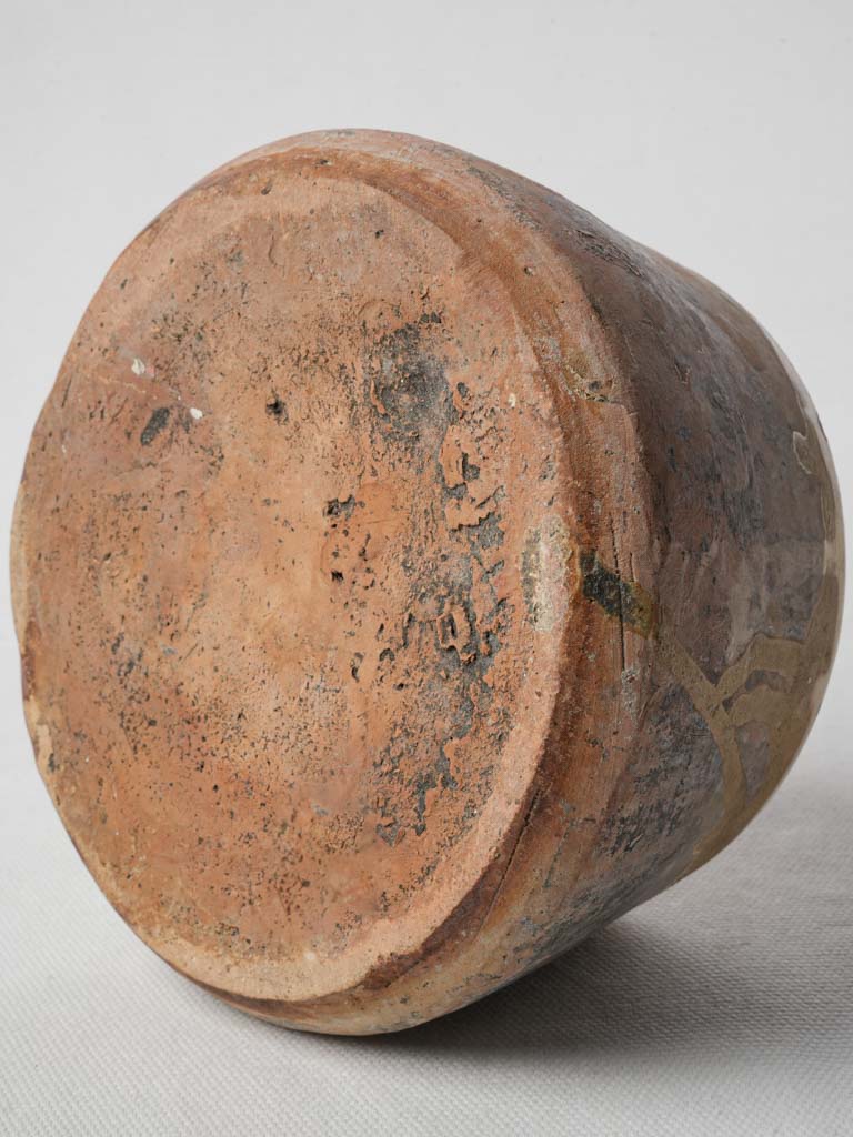 Rustic French dried flower pot