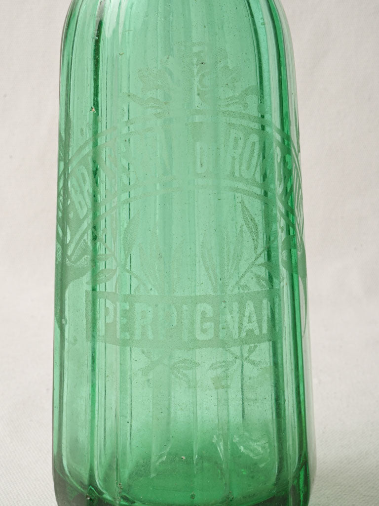Sculptural vintage soda siphon  