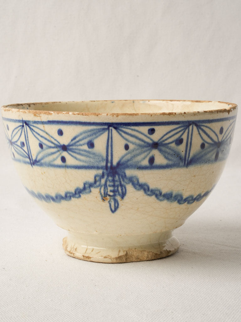 Classic cobalt decorated ceramic bowl  